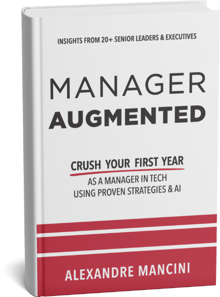 Cover of Manager Augmented by Alexandre Mancini